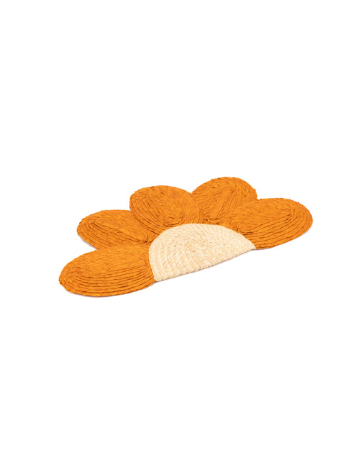 Abanico Plumas Naranja