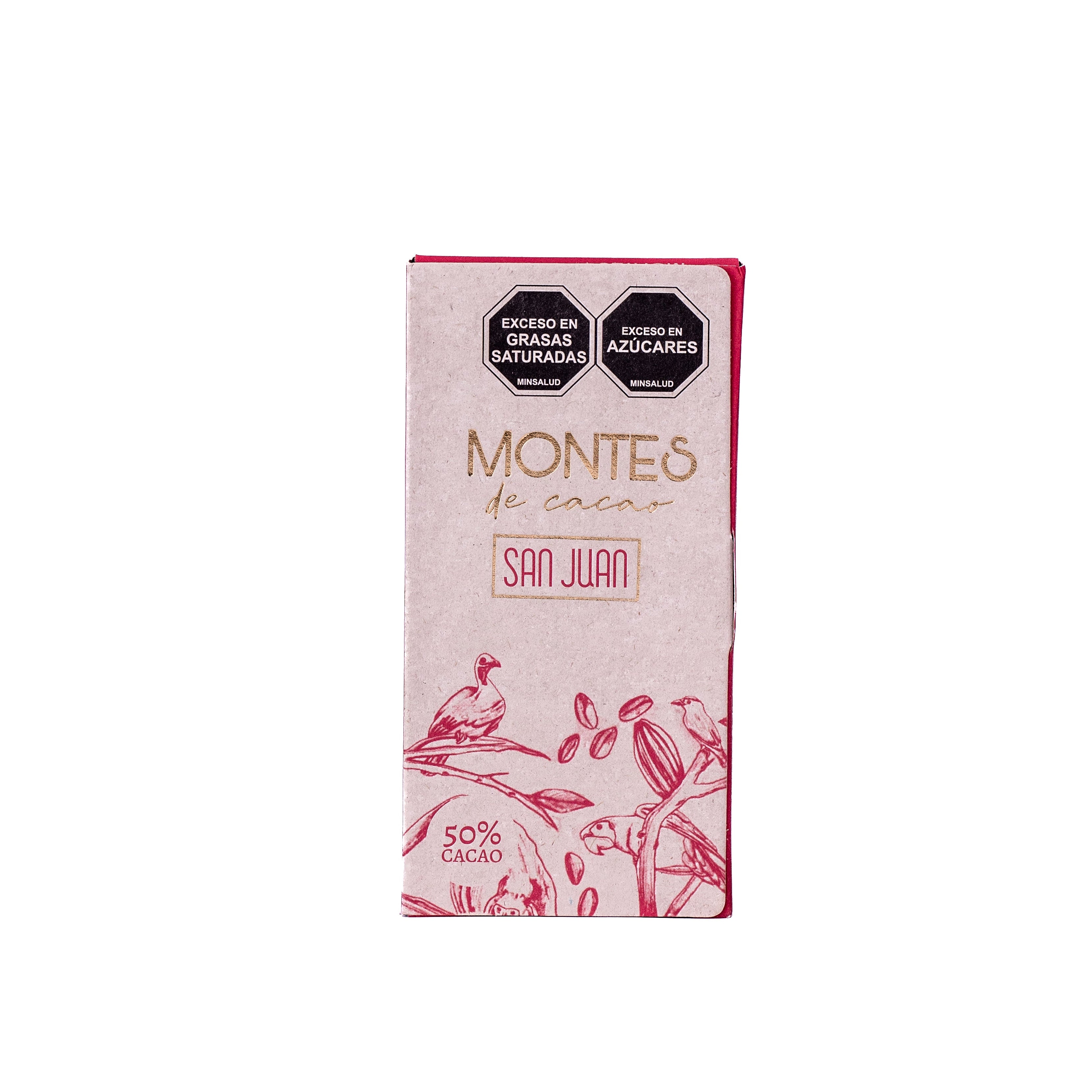 Barra de Chocolate Montes 50% Cacao