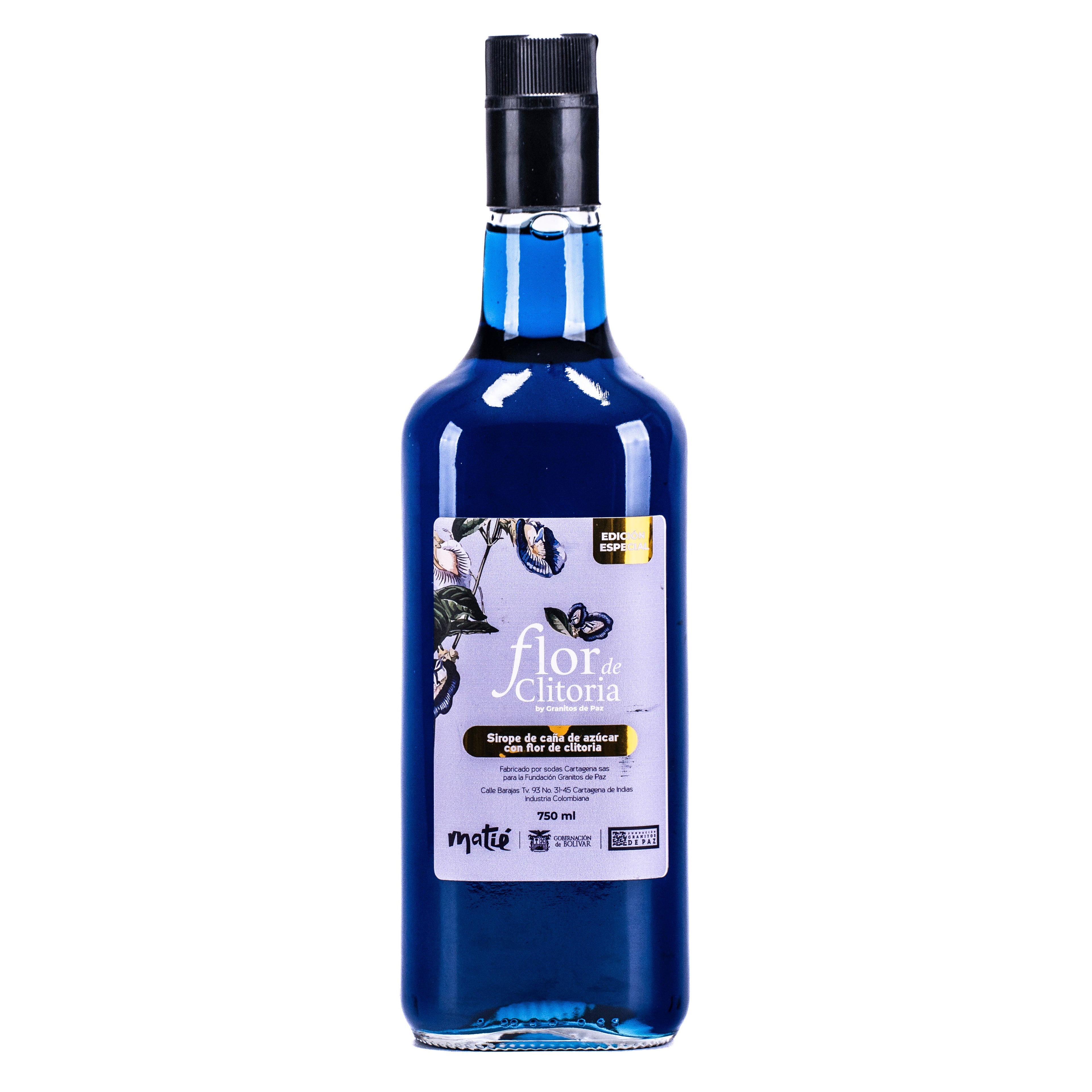 Sirope Flor de Clitoria 750ml
