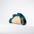 Clutch Olas Turquesa Pequeño